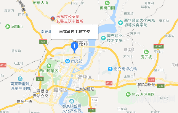 南充數(shù)控工程幼兒師范學校地址在哪里 